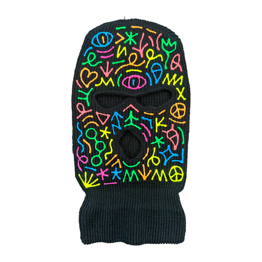 Neon Ski Mask