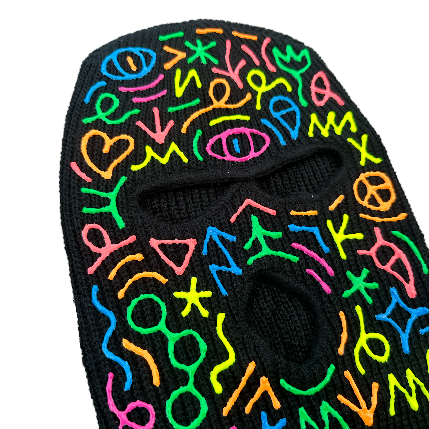 Neon Ski Mask