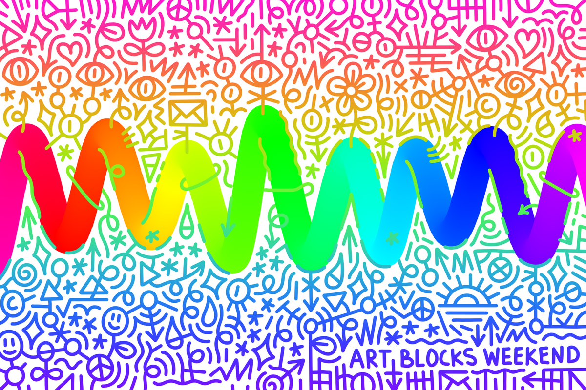Squiggle Post Card