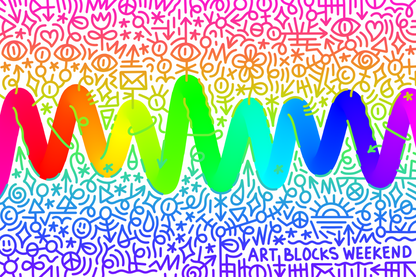 Squiggle Post Card